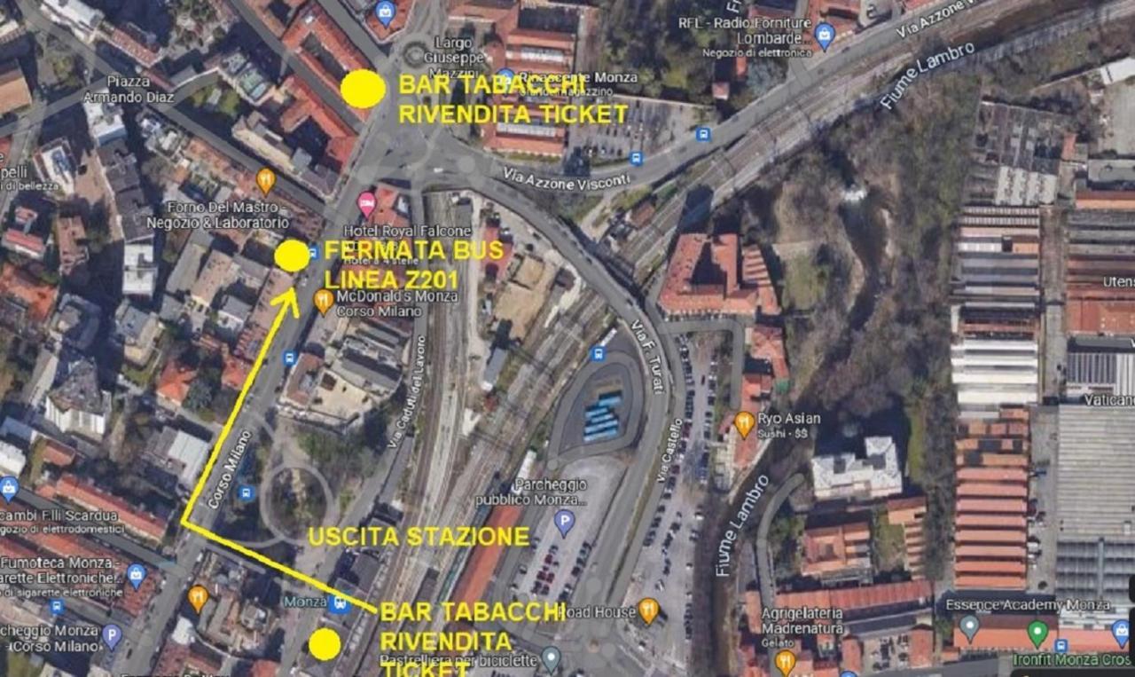 La Terrazza Su Monza Casa Vacanze Bagian luar foto